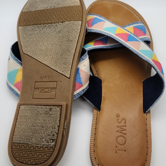 Toms Viv geometric sandals size 6.5 - Picture 5 of 5